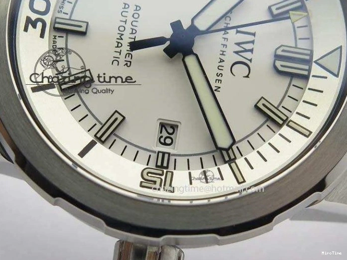 MIROTIME 1226 TechFriendly Aquatimer Automatic SS IW329003 V6F 1:1 Best Edition On Black Rubber Strap MIYOTA 7271